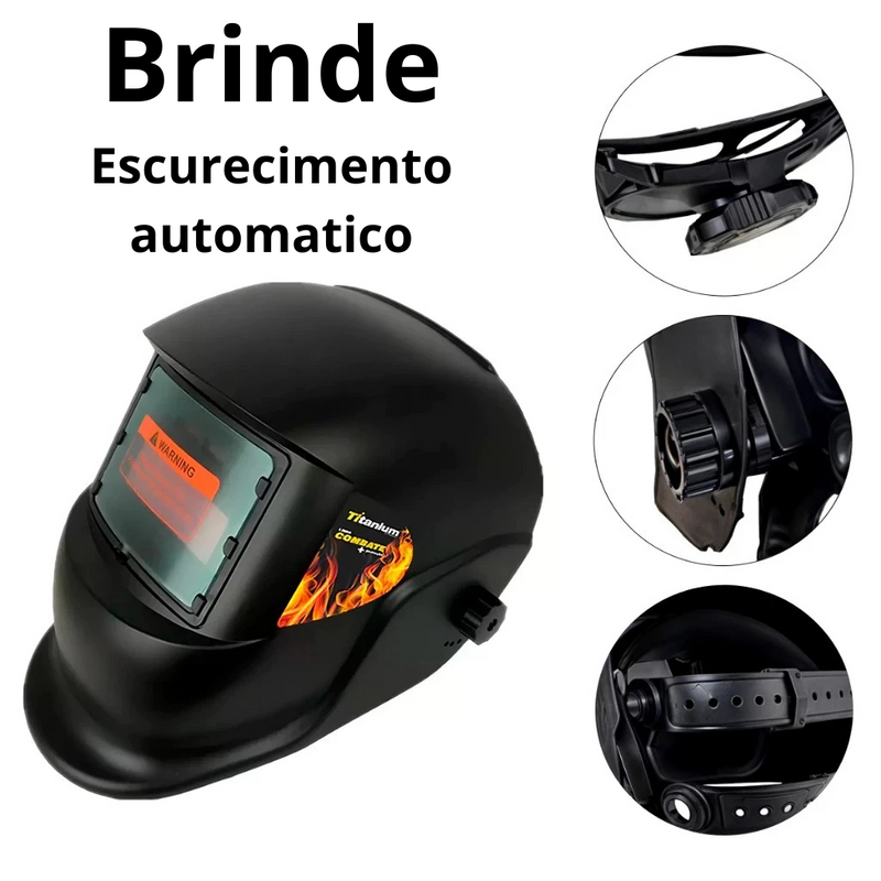 Soldador Portátil 150A Multiprocesso – Alta Performance + Brinde